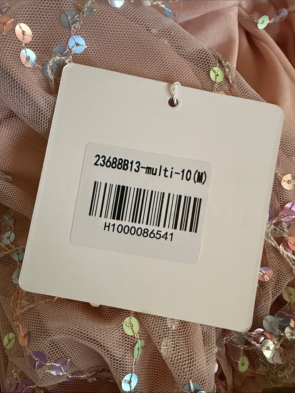 Hello Molly Pink Sequin Tulle Mini Dress - Picture 8 of 8